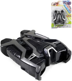 Dalekohled dětský plastový triedr černý na baterie Světlo