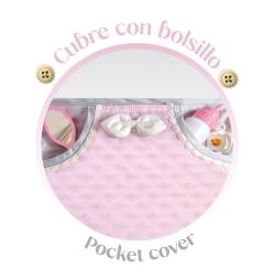 Decuevas Kočárek Sophie 2025 skládací s taškou pro panenku miminko