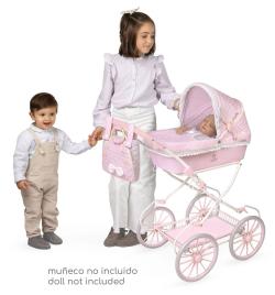 Decuevas Kočárek Sophie 2025 skládací s taškou pro panenku miminko