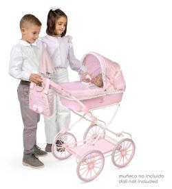 Decuevas Kočárek Sophie 2025 skládací s taškou pro panenku miminko