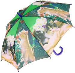 Deštník dětský automatický 69x100cm foto potisk domácí mazlíčci 5 druhů