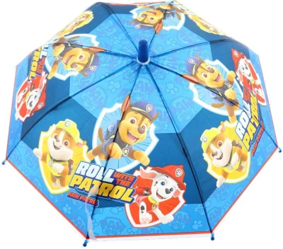 Deštník dětský Tlapková Patrola (Paw Patrol) 45x65cm manuální modrý