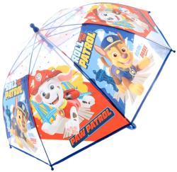 Deštník dětský Tlapková Patrola (Paw Patrol) 45x65cm manuální transparentní
