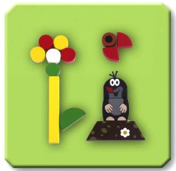 Detoa Dílky magnetické KRTEK (Krteček) Set 27ks