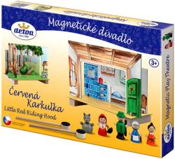 Detoa Divadlo magnetické Červená Karkulka (dřevěná hračka)