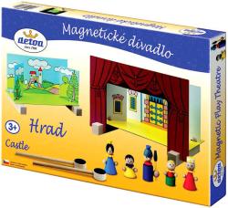 Detoa Divadlo magnetické Hrad (dřevěná hračka)