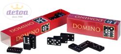 Detoa DŘEVO Domino set 28 dílků v krabičce (společenská hra)
