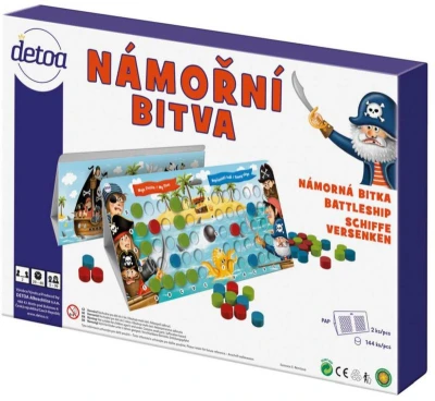Detoa Hra Námořní bitva lodě (společenská hra)