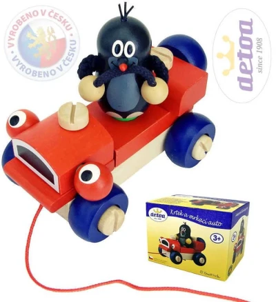 Detoa KRTEK a mrkacie auto s Krtkom (drevená hračka) Detoa KRTEK a mrkacie auto s Krtkom (drevená hračka)