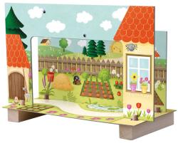 Detoa Magnetické divadlo se zvířátky do pohádky (dřevěná hračka)