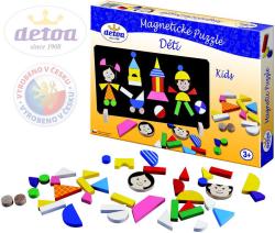 Detoa Puzzle děti magnetické (dřevěná hračka) Detoa Puzzle děti magnetické (dřevěná hračka)