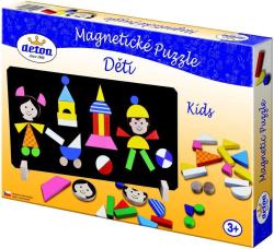 Detoa Puzzle děti magnetické (dřevěná hračka)