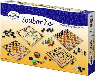 Detoa Súbor hier (drevená hračka)
