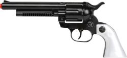 Dětská kapslovka kovbojský revolver kovový černý 12 ran na kapsle