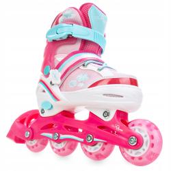 Raven Zoya dětské inline brusle - svítící kola LED