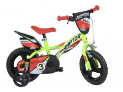 Dino 612L-RP Raptor 12 neon yellow dětské kolo Dino 612L-RP Raptor 12 neon yellow dětské kolo