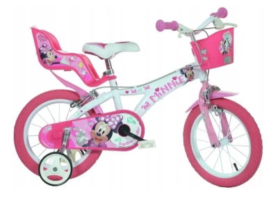 Dino Minnie 16 dětské kolo + reflexní sada Dino Minnie 16 dětské kolo + reflexní sada