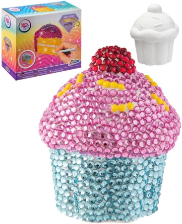 Diamantové malování lepení 3D model sladkosti kreativní set v krabici 2 druhy Diamantové malování lepení 3D model sladkosti kreativní set v krabici 2 druhy