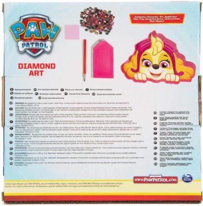 Diamantové malování mozaika Paw Patrol Skye kreativní sada