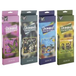 Diamond Painting Malování kamínky mix 4druhy