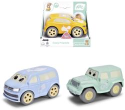 Dickie ABC Auto baby Cozy Friends zpětný chod s očima 3 druhy Dickie ABC Auto baby Cozy Friends zpětný chod s očima 3 druhy