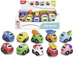 Dickie ABC Auto City Worker baby veselé s obličejem 8 druhů plast Dickie ABC Auto City Worker baby veselé s obličejem 8 druhů plast