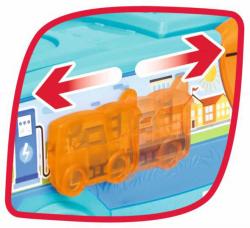 Dickie ABC Baby městský autobus 22cm s chrastítkem volný chod plast