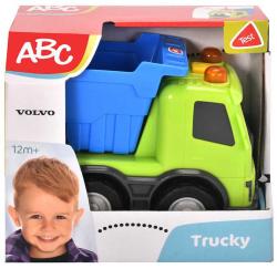 Dickie ABC Baby pracovní auto Volvo 13cm s očima na baterie Světlo Zvuk 3 druhy