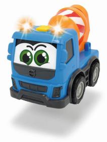 Dickie ABC Baby pracovní auto Volvo 13cm s očima na baterie Světlo Zvuk 3 druhy