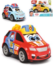 Dickie ABC BYD Baby městské autíčko veselé s očima zpětný chod 3 druhy Dickie ABC BYD Baby městské autíčko veselé s očima zpětný chod 3 druhy