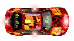 Dickie Auto akční Beat Breaker sportovní s efekty na baterie Světlo Zvuk