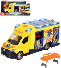 Dickie Auto ambulance sanitka Mercedes-Benz Sprinter s doplňky na baterie Světlo Zvuk
