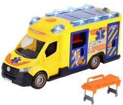Dickie Auto ambulance sanitka Mercedes-Benz Sprinter s doplňky na baterie Světlo Zvuk
