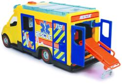 Dickie Auto ambulance sanitka Mercedes-Benz Sprinter s doplňky na baterie Světlo Zvuk