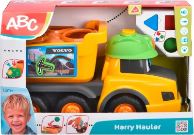 Dickie Auto baby sklápěčka Harry vkládací se 3 tvary na baterie Světlo Zvuk