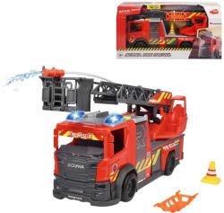 Dickie Auto hasičské Scania hasiči 35cm stříká vodu na baterie Světlo Zvuk Dickie Auto hasičské Scania hasiči 35cm stříká vodu na baterie Světlo Zvuk