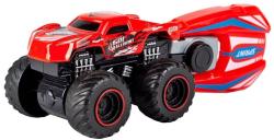 Dickie Auto off-road Key Racer velká kola set s vystřelovačem 4 druhy kov