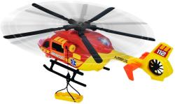 Dickie Helikoptéra záchranářská s nosítky 112 airbus na baterie Světlo Zvuk