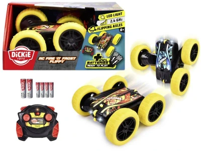 Dickie RC Auto Firen Frost Flippy trikové na vysílačku 2,4GHz na baterie Světlo
