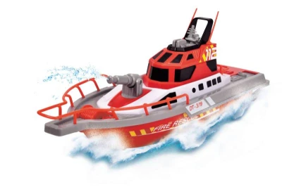 Dickie RC loď RC loď hasiči požárníci 37cm, 3kanál