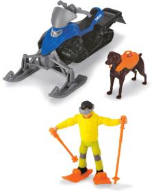 Dickie Skútr záchranářský Yamaha Phazer X-TX set s figurkou a doplňky