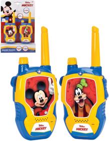 Dickie Vysílačky dětské Walkie Talkie 2,4GHz Mickey Mouse set 2ks na baterie