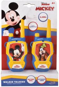 Dickie Vysílačky dětské Walkie Talkie 2,4GHz Mickey Mouse set 2ks na baterie