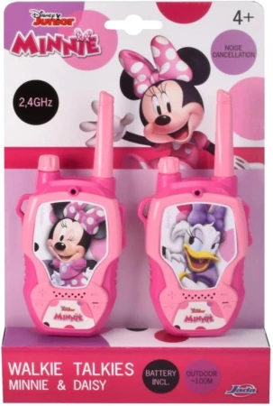 Dickie Vysílačky dětské Walkie Talkie 2,4GHz Minnie Mouse set 2ks na baterie