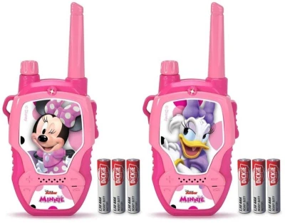 Dickie Vysílačky dětské Walkie Talkie 2,4GHz Minnie Mouse set 2ks na baterie