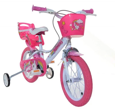 Dino 144R-UN Unicorn - Jednorožec 14 dětské kolo