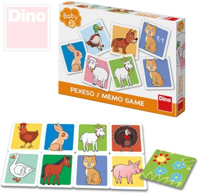 Dino Baby pexeso zvířátka (společenská hra) Dino Baby pexeso zvířátka (společenská hra)