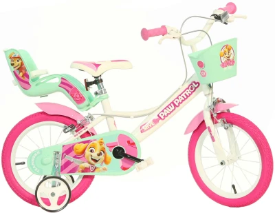 DINO BIKES Dětské kolo Paw Patrol dívčí 14 balanční kolečka DINO BIKES Dětské kolo Paw Patrol dívčí 14 balanční kolečka