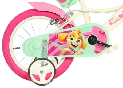 DINO BIKES Dětské kolo Paw Patrol dívčí 14 balanční kolečka