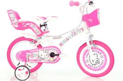 Dino 614G-HK Hello Kitty 14 dětské kolo + reflexní sada
